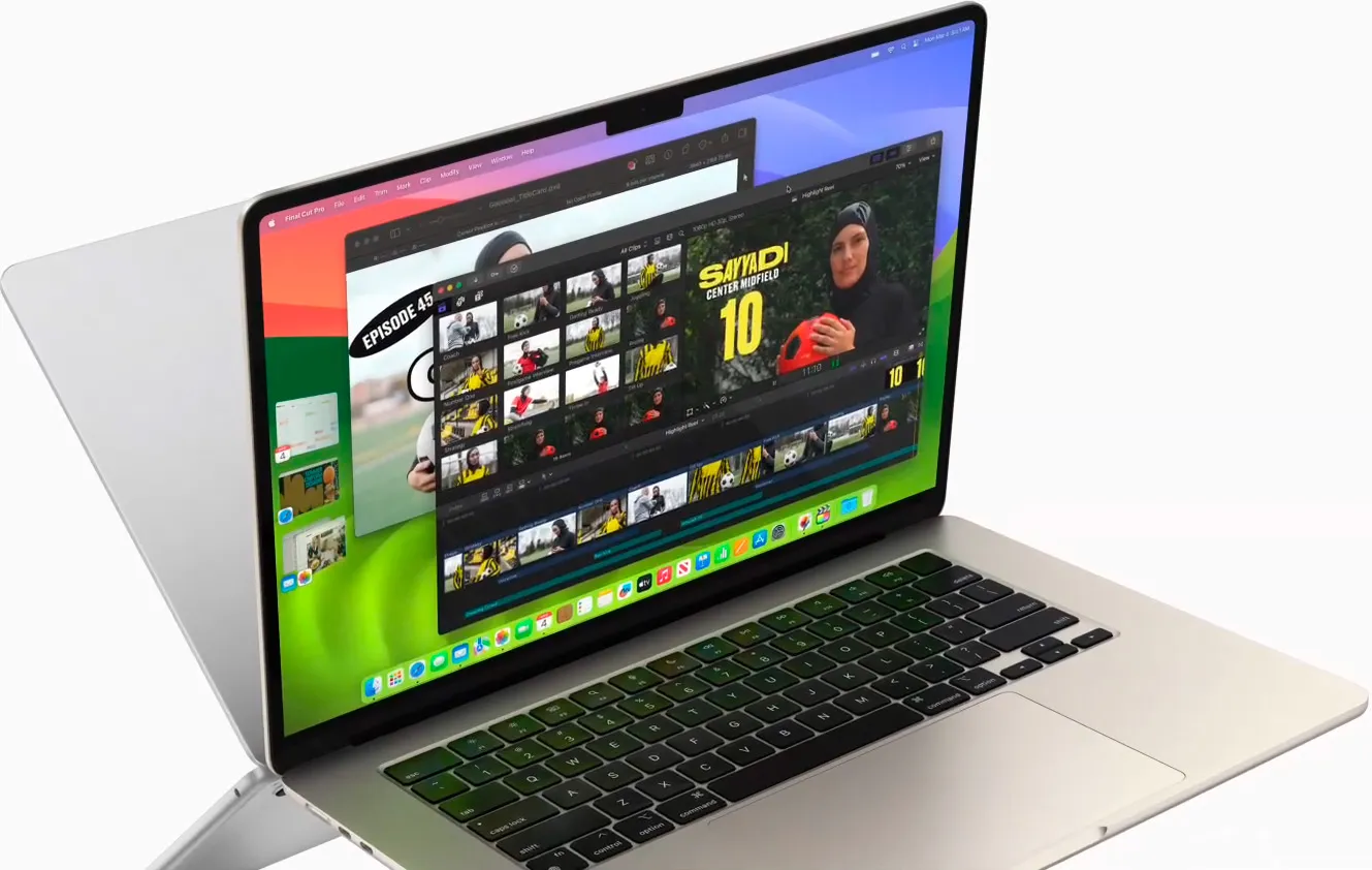 Ноутбук Apple MacBook Air 13.6 2024 8/256GB Midnight (MRXV3