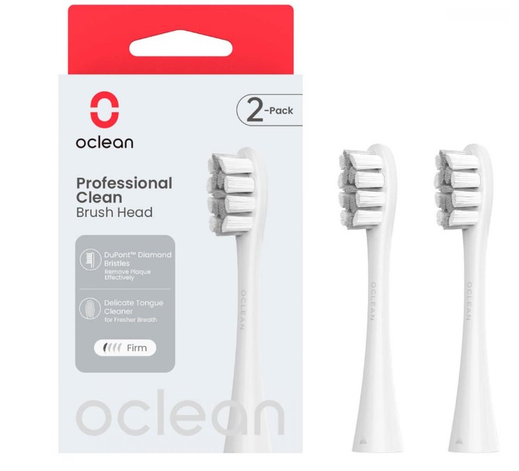 Насадка для електричної зубної щітки Oclean P1C10 Brush Head Gray (2шт)
