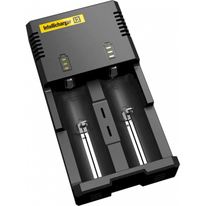 Зарядний пристрій для акумуляторів AA, AAA Voltronic Intellicharger i2 Black