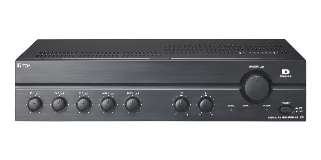 Підсилювач звуку TOA A-2120D-EB 1CEF01