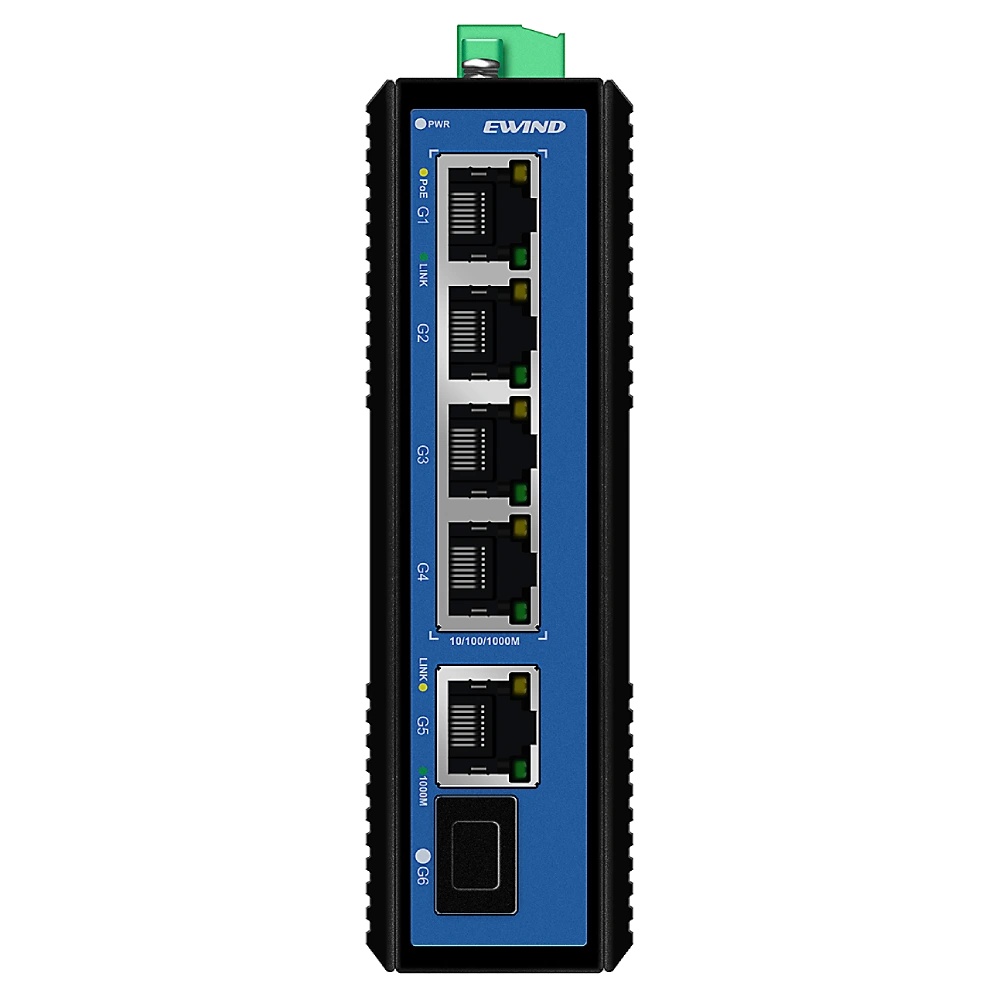 Світч Ewind EW-PIS1806F-4GE PoE