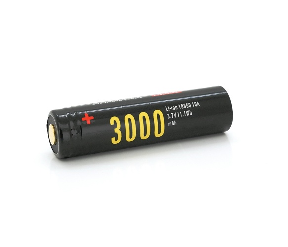 Акумулятор Soshine 18650 Li-Ion 3000mAh microUSB Black (18650USB/3000)