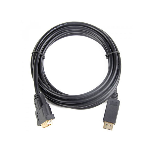Відео-кабель Cablexpert DisplayPort(тато)DVI(тато), 1,8m Black Cablexpert - купити в Україні