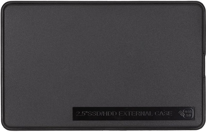 Зовнішня кишеня для диска PowerPlant 2.5 SATA to USB 3.0 Black (HC380213)