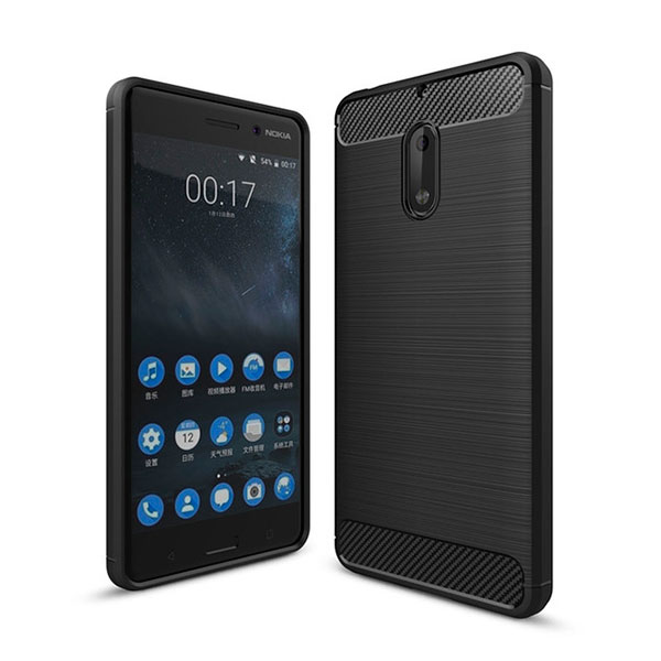 

Накладка для Nokia 6 Dual Sim силікон Original Soft Case Чорний, Nokia 6 Original Soft Case
