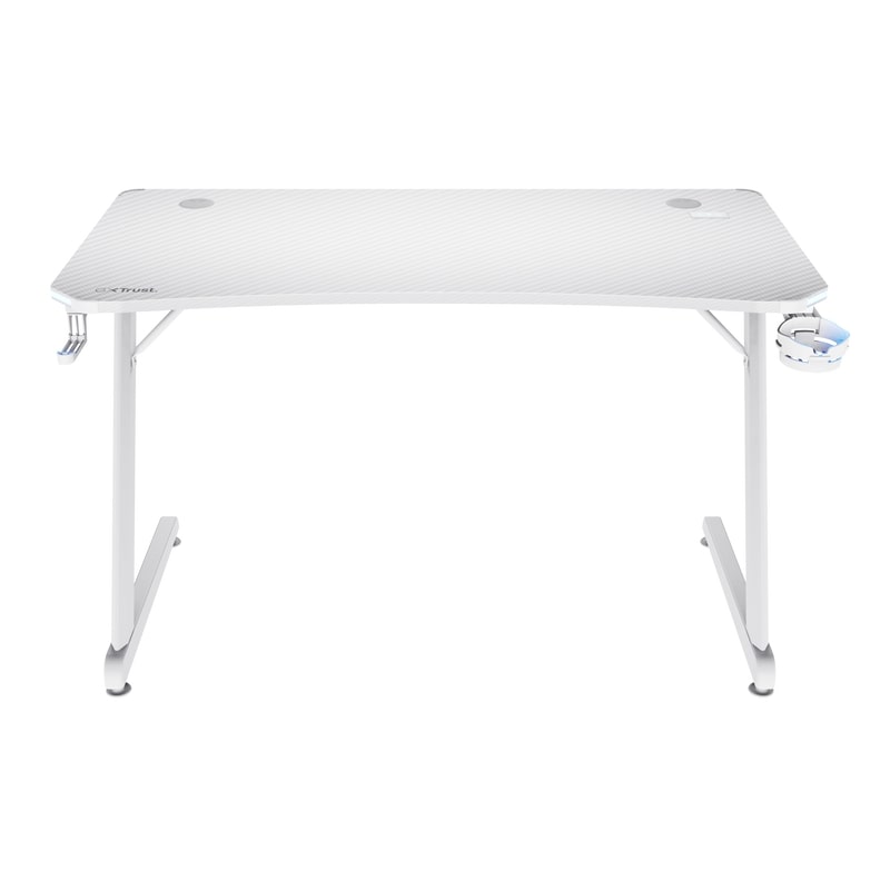 Ігровий стіл TRUST GXT 709W LUMINUS White (25328)