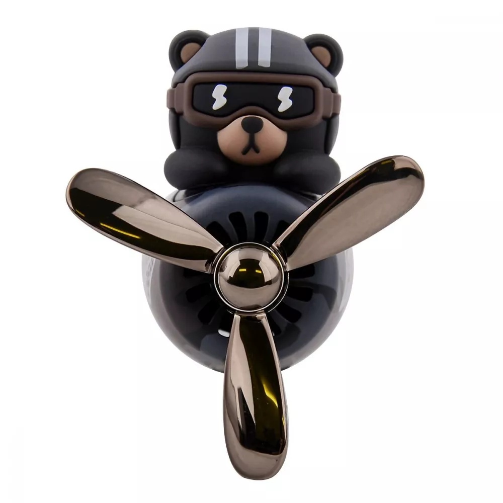 Автомобільний ароматизатор Infinity Pilot Bear Military Black Infinity - купити в Україні