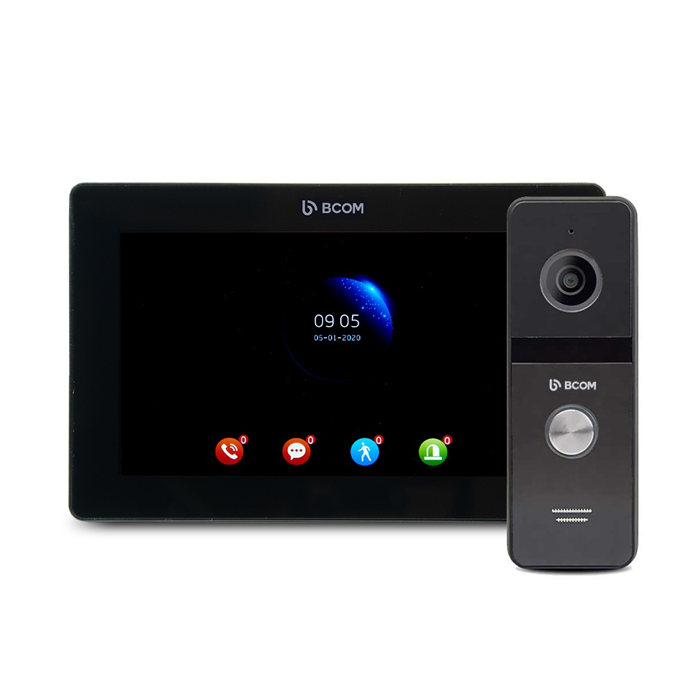 Відеодомофон BCOM BD-770FHD/T Kit Black