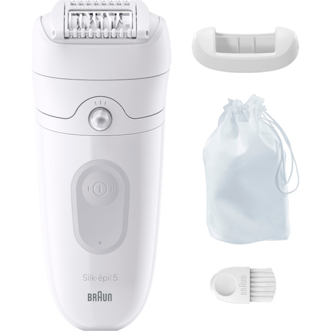 Епілятор Braun Silk-epil 5 SE 5-011 Wet &amp; Dry White (80743163)