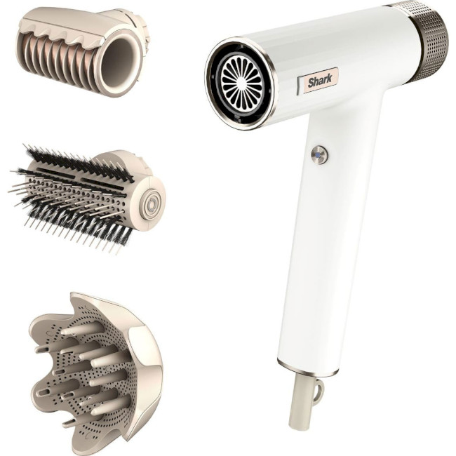 Фен Shark SpeedStyle 3-in-1 for Curly&amp;Coily Hair HD334EU White