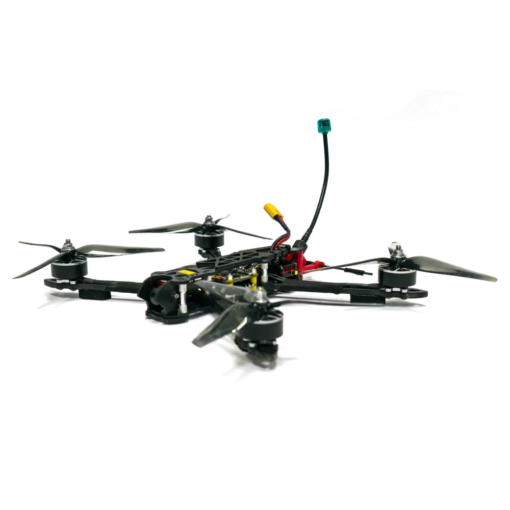 Квадрокоптер (дрон) ProDrone FPV 7inch VTx1.2 (2w)TxES720 (NIGHT cam ver.) without battery + Система дистанційного ініціювання Black