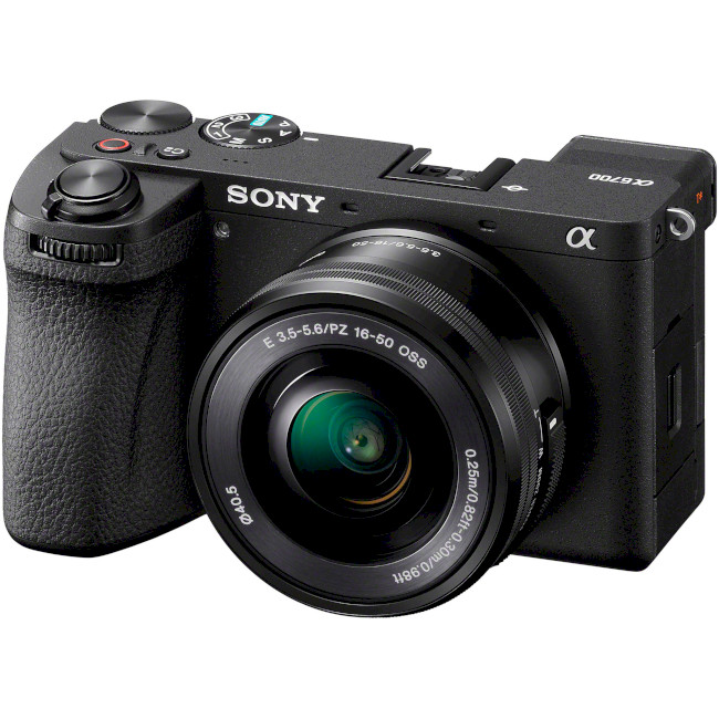 Фотоапарат Sony Alpha A6700 kit (16-50mm) Black (ILCE6700LB.CEC) Sony - купити в Україні