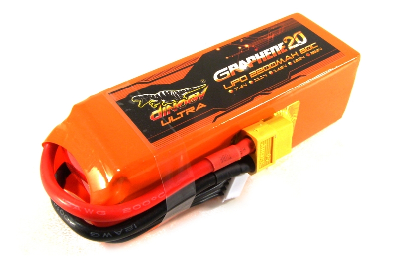 Акумулятор Dinogy G2.0 Li-Pol 2200mAh 22.2V 6S 80C XT60 (DLC-6S2200XTU-XT)