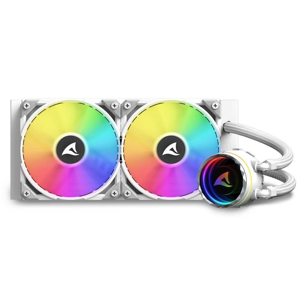 Кулер для ПК Sharkoon S80 RGB White