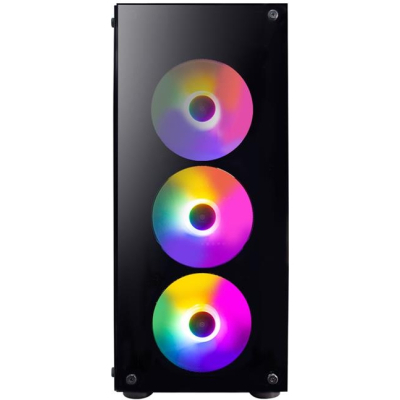 Корпус для ПК 1STPLAYER V3-B-4F1 Black