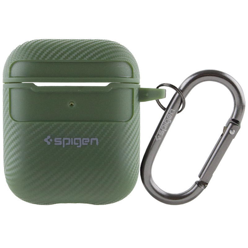 Чохол для навушників EpiK Shockproof для Airpods 1/2 Pine Green