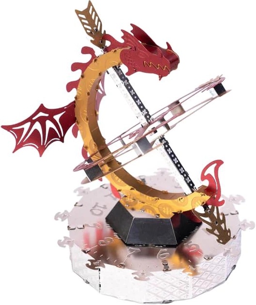 Конструктор Metal Time Sun Chaser Dragon Stand Clock (MT025) Metal Time - купити в Україні