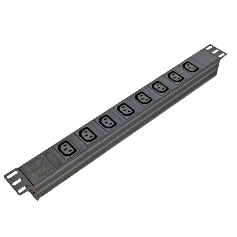 Мережевий фільтр KINGDA KD-IEC1008WKPB19A-C14 Black