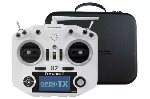 Пульт керування квадрокоптером FrSky Taranis Q X7 ACCESS White з сумкою