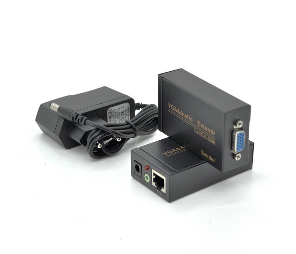 Подовжувач сигналу Voltronic YT-AEC VGA1080P-100m Black Voltronic - купити в Україні