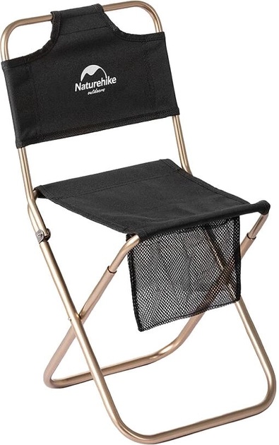 Стілець Naturehike MZ01 NH18M001-Z Black (6927595733806) Naturehike - купити в Україні