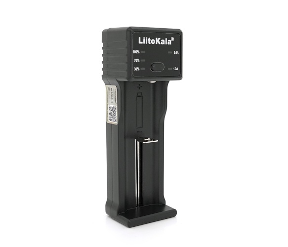 Зарядний пристрій для акумуляторів AA, AAA LiitoKala Lii-100C Black LiitoKala - купити в Україні