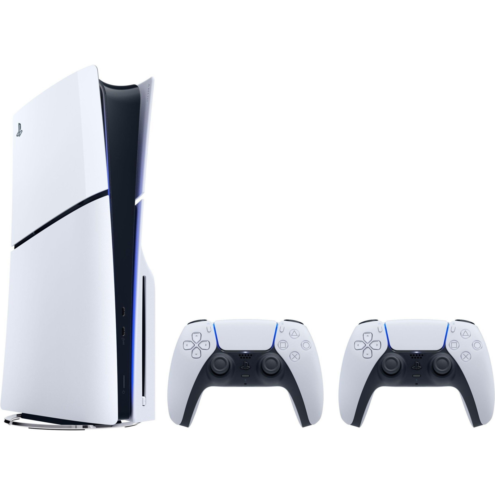 Ігрова приставка Sony PlayStation 5 Slim Blu-Ray (2 геймпади Dualsense) Sony - купити в Україні