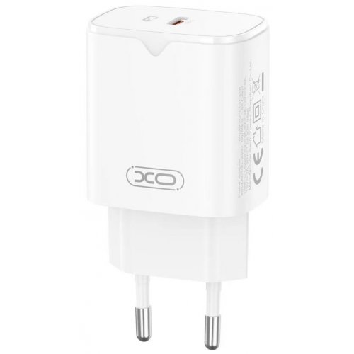 Адаптер живлення для телефона XO L131 USB-C White 30W