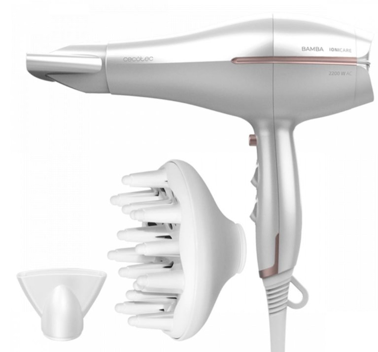 Фен Cecotec Bamba IoniCare 5300 Maxi Aura CCTC-04202 White (8435484042024)