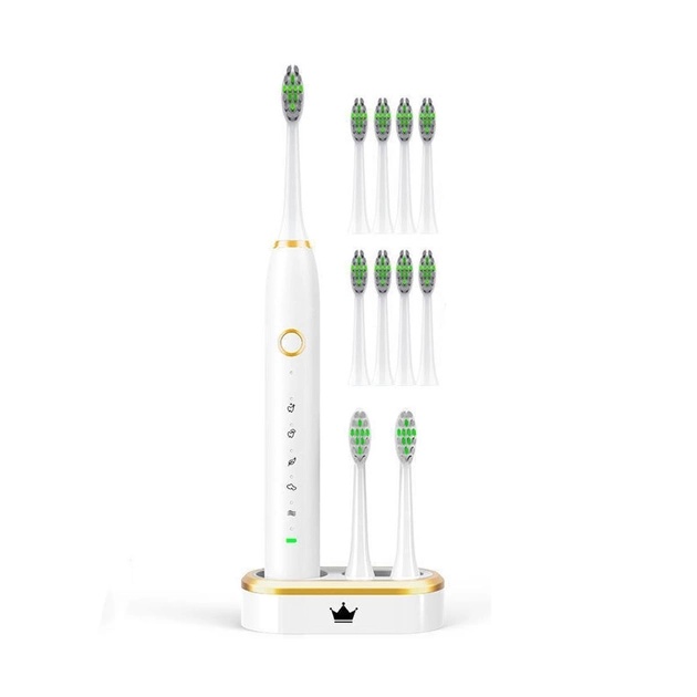 Електрична зубна щітка Infinity X-10 Ultrasonic White (10 насадок)