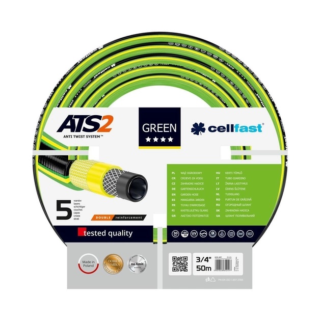Шланг Cellfast GREEN ATS 3/4 50m (15-121) Cellfast - купити в Україні