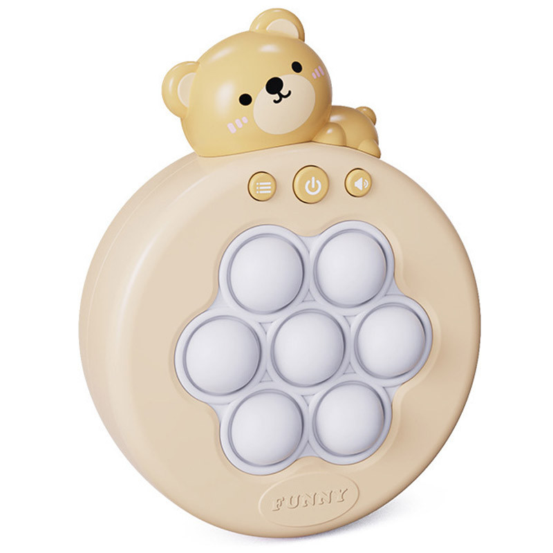 Іграшка-антистрес EpiK Pop-it Speed Push Game Ver.6 Brown (Bear)