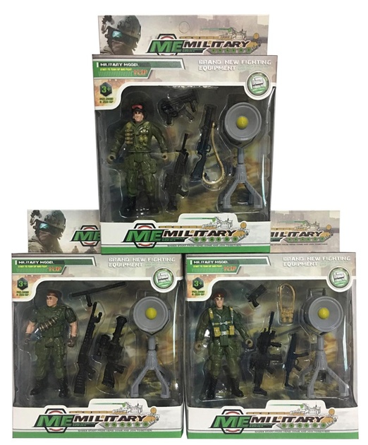 Ігровий набір DIY Toys Фігурка військового з обладнанням, в асорт (CJ-2175143)