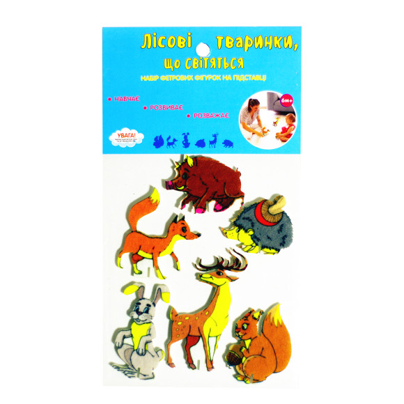 Ігровий набір Книжковий хмарочос Лісові тварини 818013