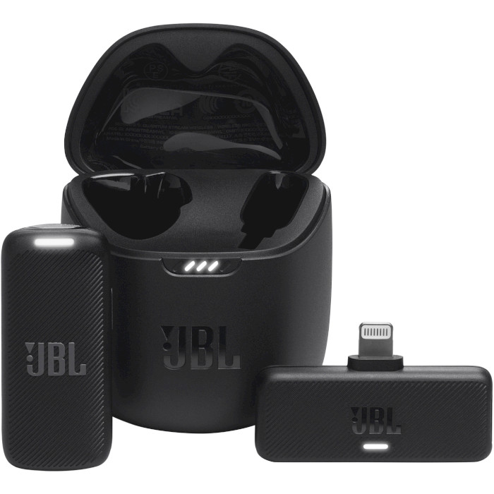 Мікрофон JBL Quantum Stream Wireless Lightning Black (JBLSTRMWLLGHTBLK) JBL - купити в Україні