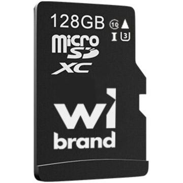 Карта памяті Wibrand microSDXC 128GB UHS-I U3 Class 10 (WICDHU3/128GB)