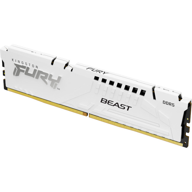 Оперативна память Kingston FURY 32GB DDR5 6400 MHz Beast EXPO White (KF564C32BWE-32) Kingston FURY - купити в Україні