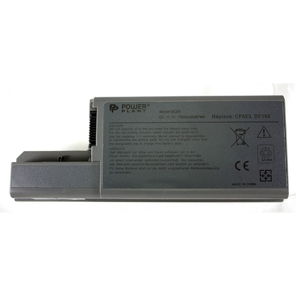

Акумулятор для ноутбука PowerPlant Dell Latitude D820 (DF192, DL8200LP) 7800 мАг, DELL Latitude D820 (DF192, DL8200LP)