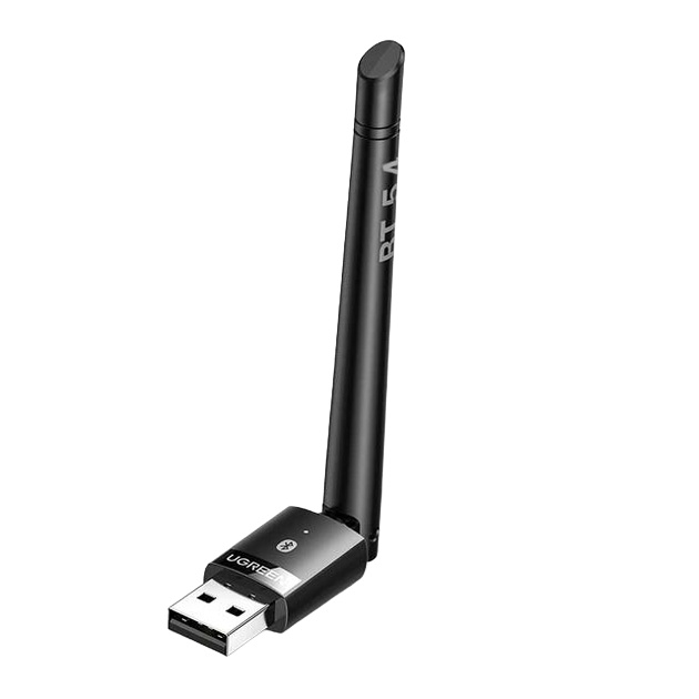Bluetooth-адаптер Ugreen CM749 Black з антеною