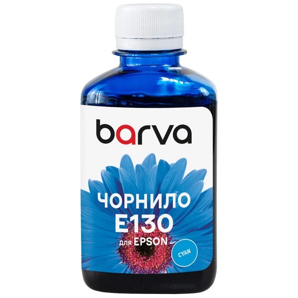 Чорнило для принтера BARVA EPSON T0732/T0922/T1292/T1302 Cyan (E130-536)