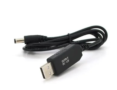 Кабель живлення для роутера Voltronic USB to DC 5.5x2.5 12V 1.0m OEM (29866) (KPFR/5-12) Voltronic - купити в Україні