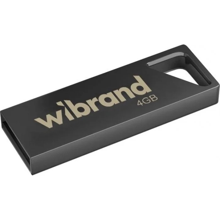 Флеш память Wibrand USB 2.0 Stingray 4GB Gray (WI2.0/ST4U5G)