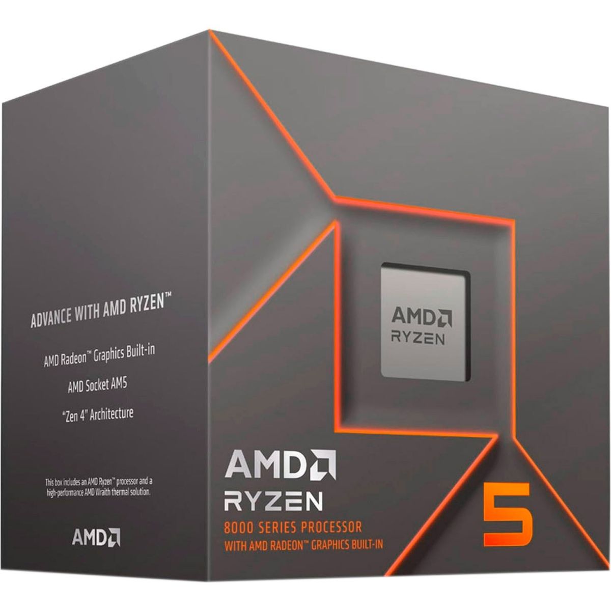 Процесор AMD Ryzen 5 8400F (100-100001591BOX)