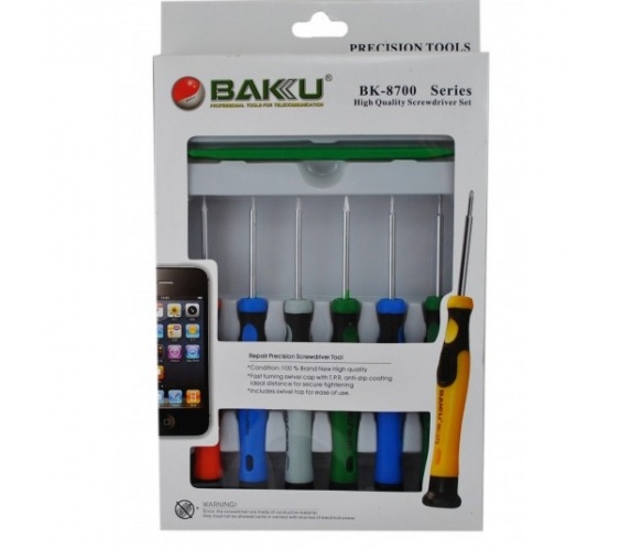 Набір інструментів Bakku BK-8700 (for Nokia,Apple,Samsung)