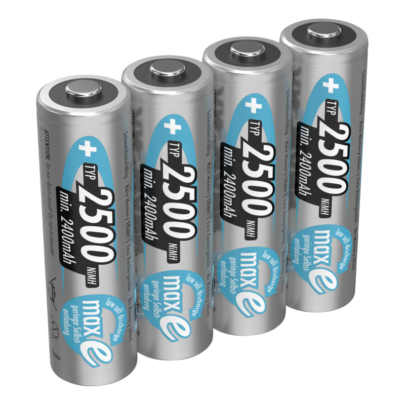 Акумулятор Ansmann AA 4 X 2500 MAH NIMH 1.2V MAXE PREMIUM