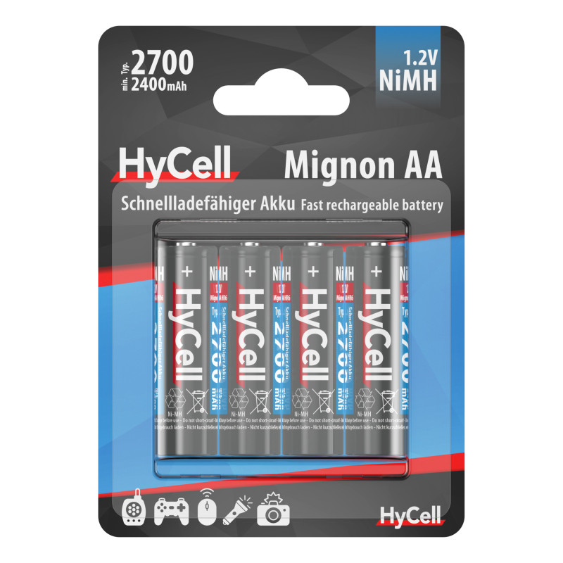 Акумулятор Ansmann AA 4 X 27000 MAH NIMH 1.2V