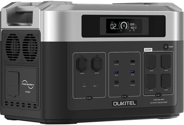 Зарядна станція Oukitel BP2000 Black