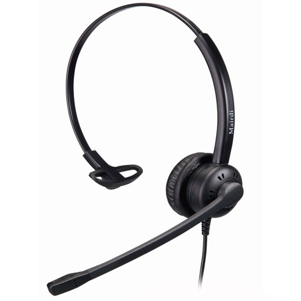

Навушники накладні провідні з мікрофоном Mairdi MRD-609S Black, MRD-609S