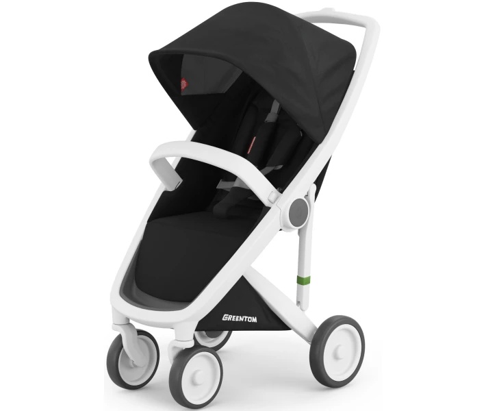 Прогулянкова коляска Greentom Classic Black-White