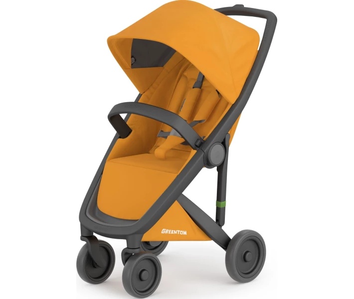 Прогулянкова коляска Greentom Classic Sunflower-Black